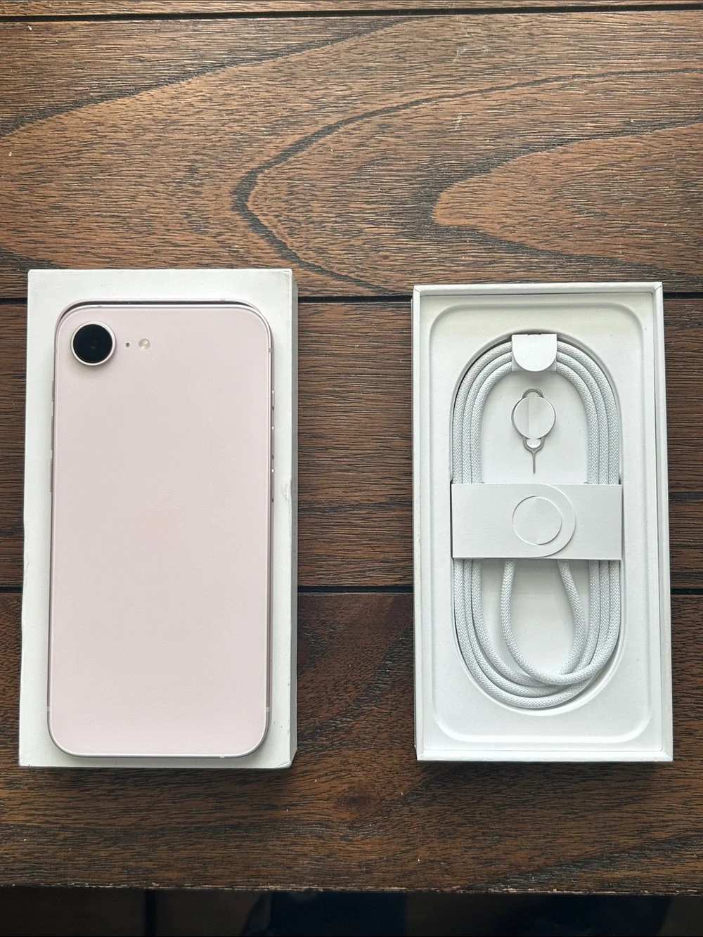 Apple iPhone17e Pink- Pink Matte Back with Black Bezel